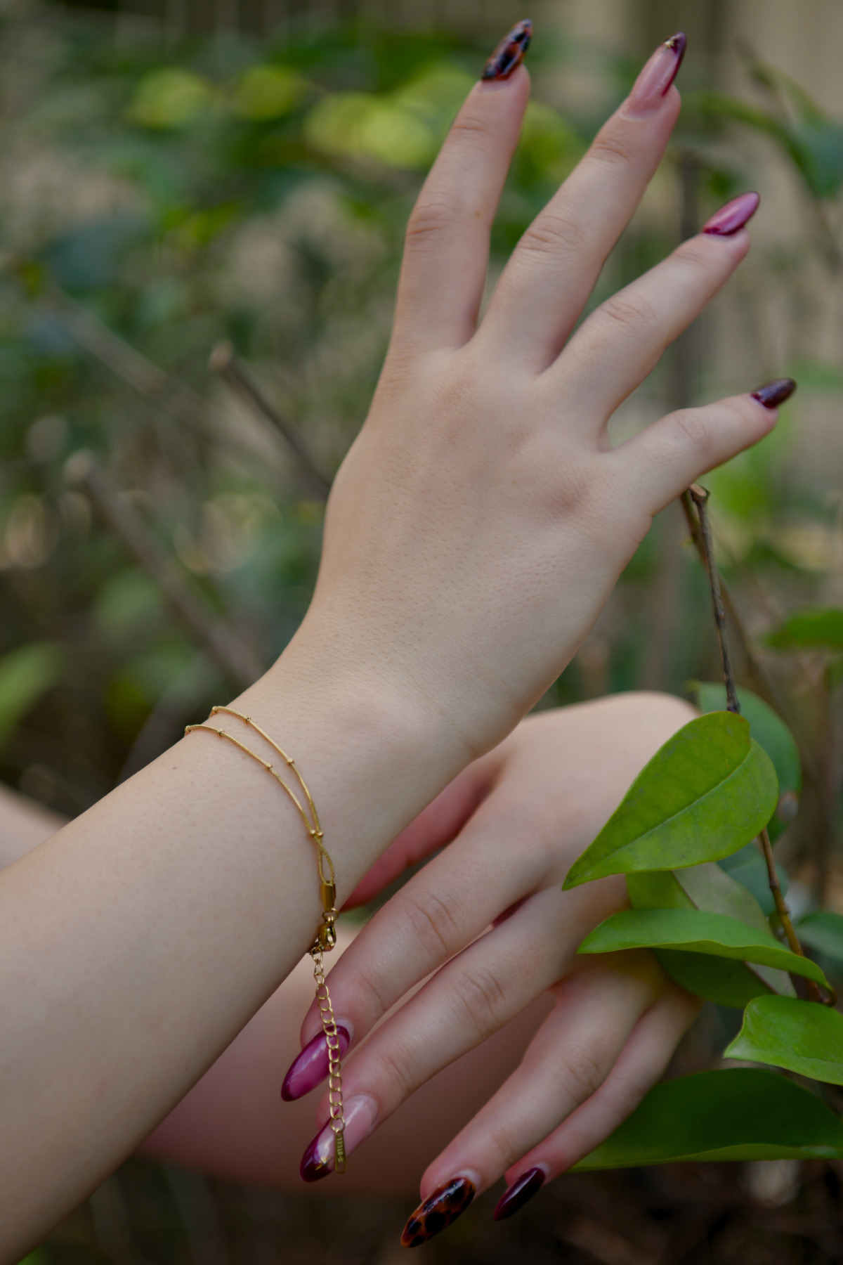 Çift Sıra Dorika Model Kadın Çelik Bileklik