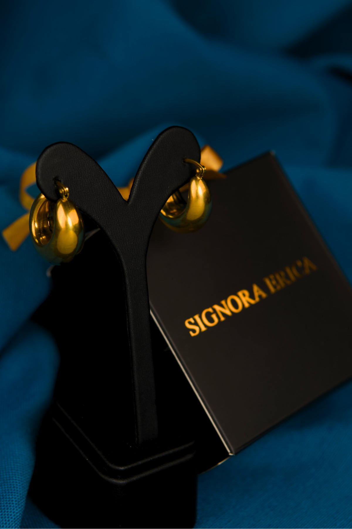 Damla Model Şişme Model Kadın Çelik Halka Küpe