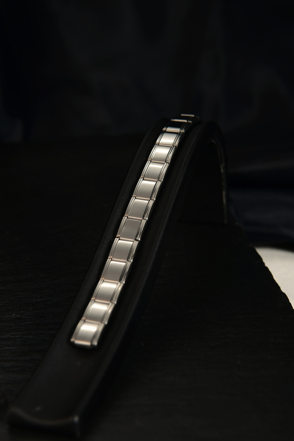 İtalyan Çelik Unisex Bileklik 8mm