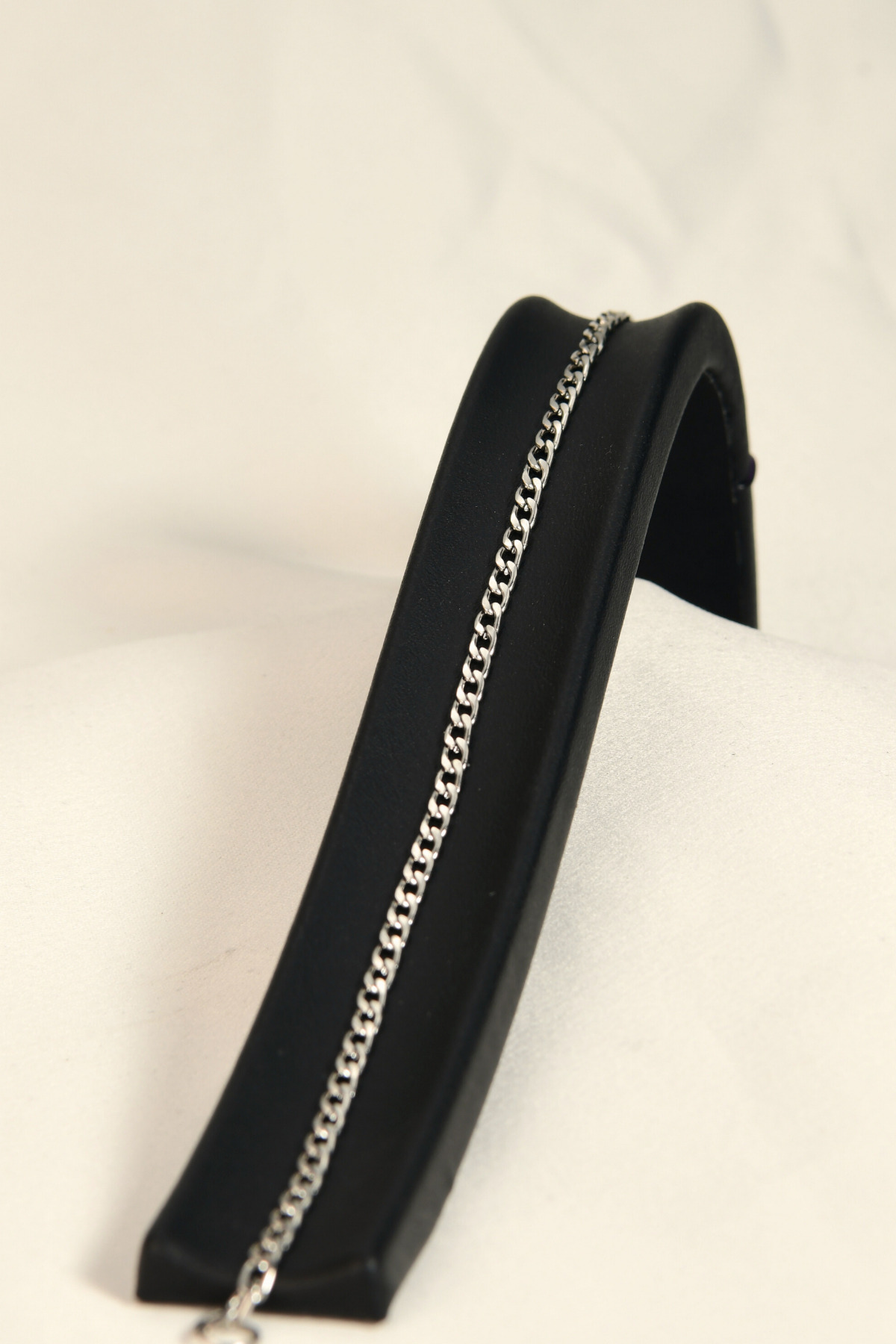 İç İçe Geçen Halka Model Erkek Çelik Zincir Bileklik 3 mm