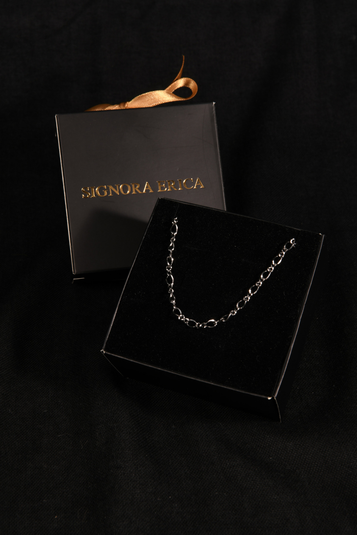 Minimal 2 Küçük 1 Büyük Sıralı Halka Model Erkek Çelik Zincir Kolye 3mm