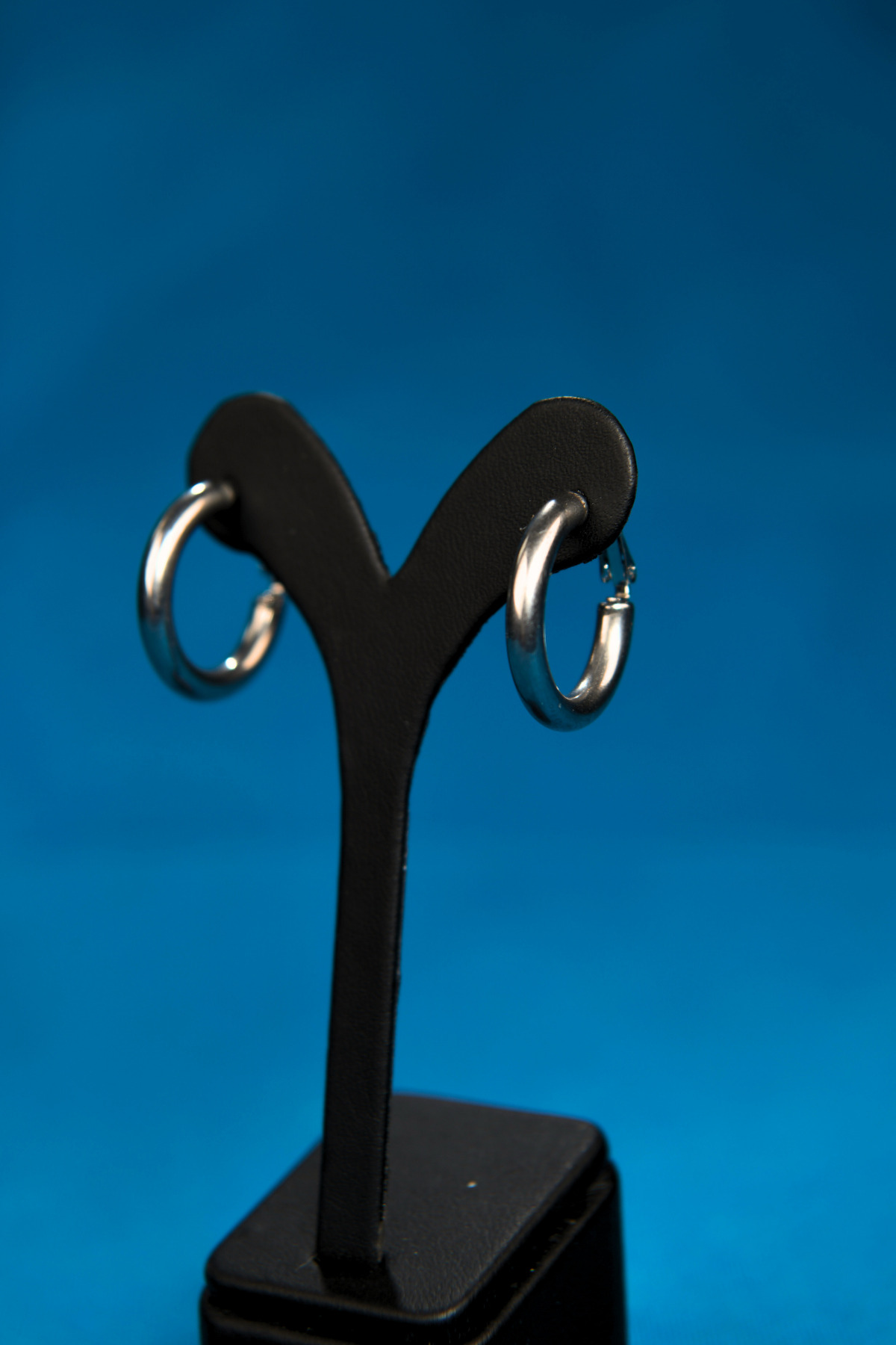 Yaylı Halka Model Çiftli Kadın Çelik Küpe