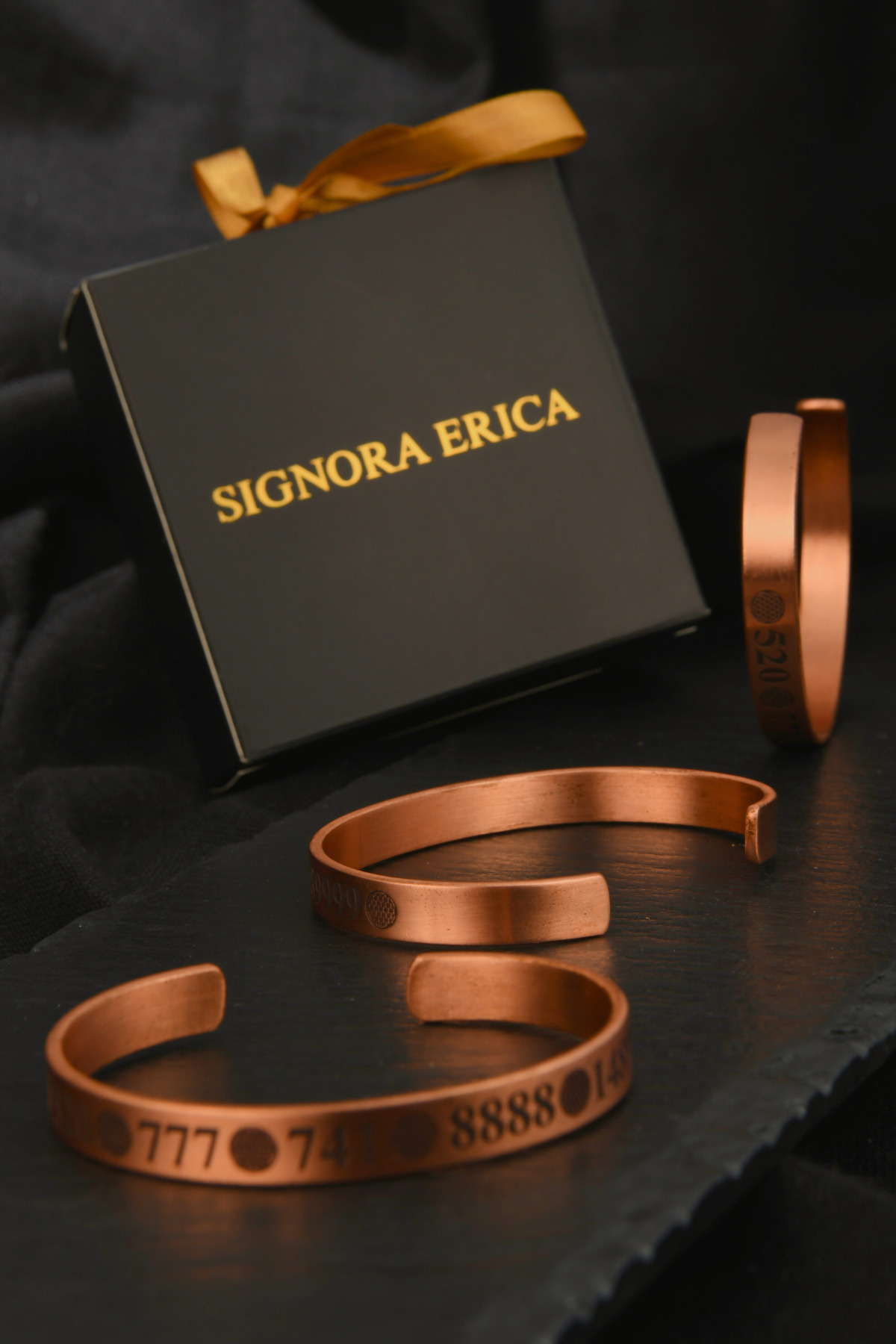 Sayı Sekanslı,Melek Sayılar,Aşk,Para,Sağlık,Mutluluk Bakır Bileklik