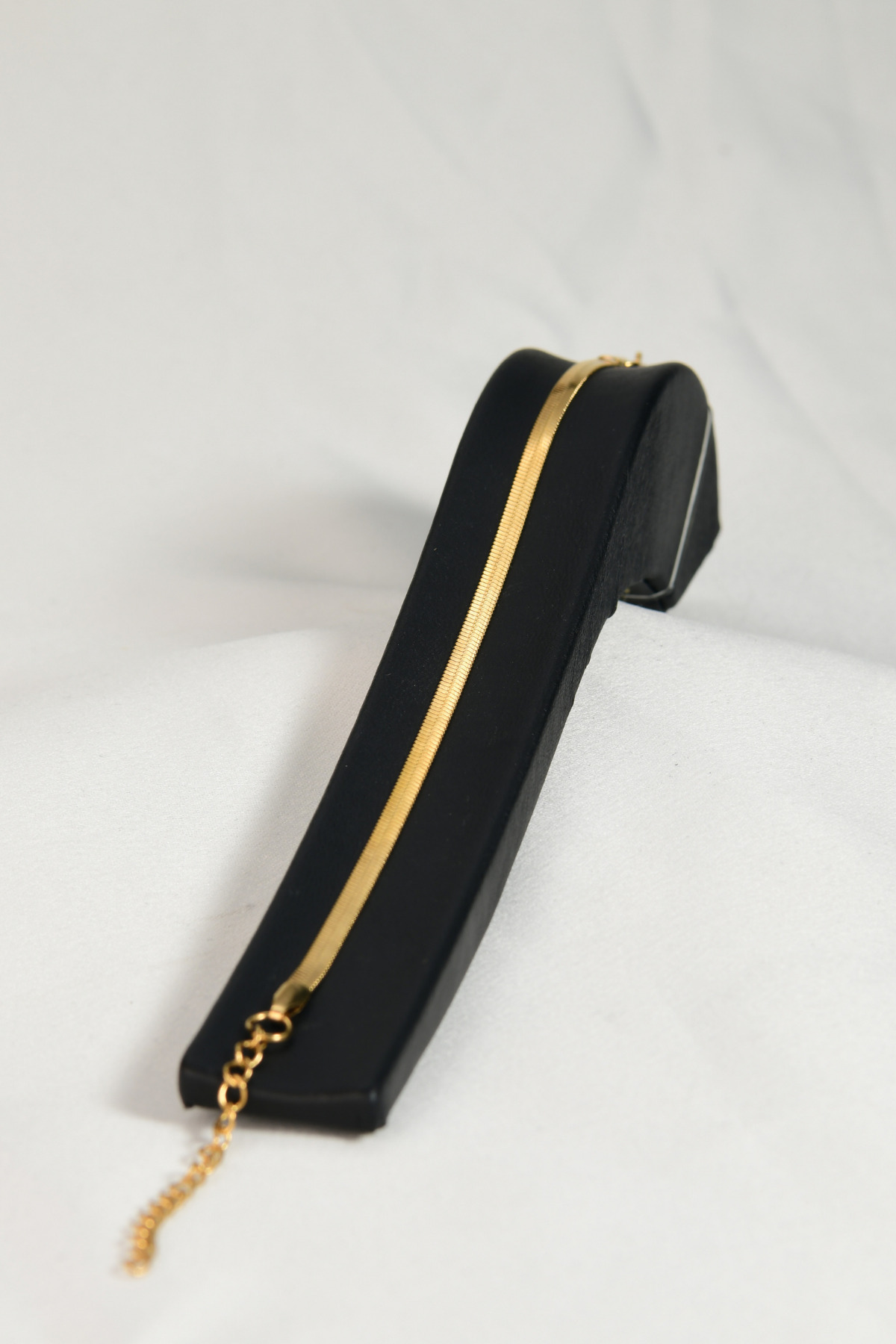 İtalyan Ezme Model Unisex Çelik Zincir Bileklik 3 Mm