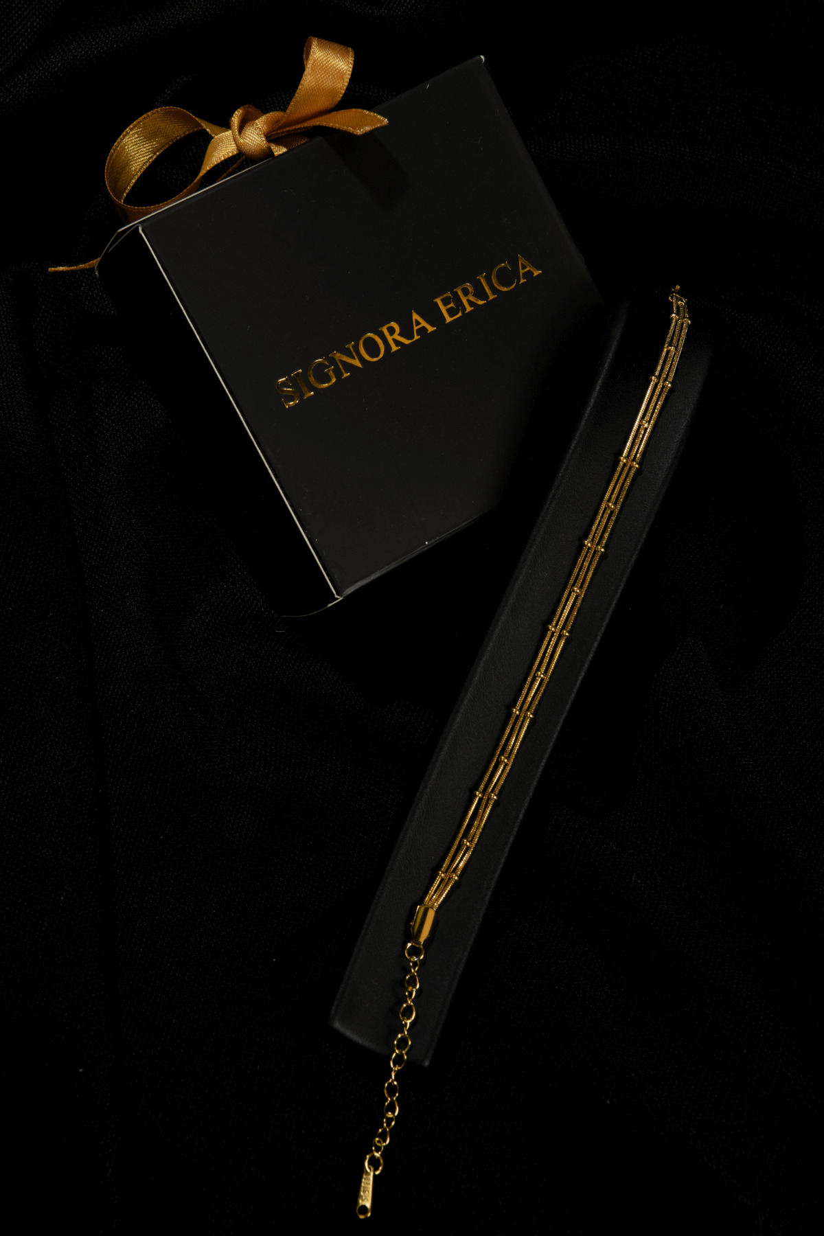 Üç Sıra Dorika Model Kadın Çelik Bileklik