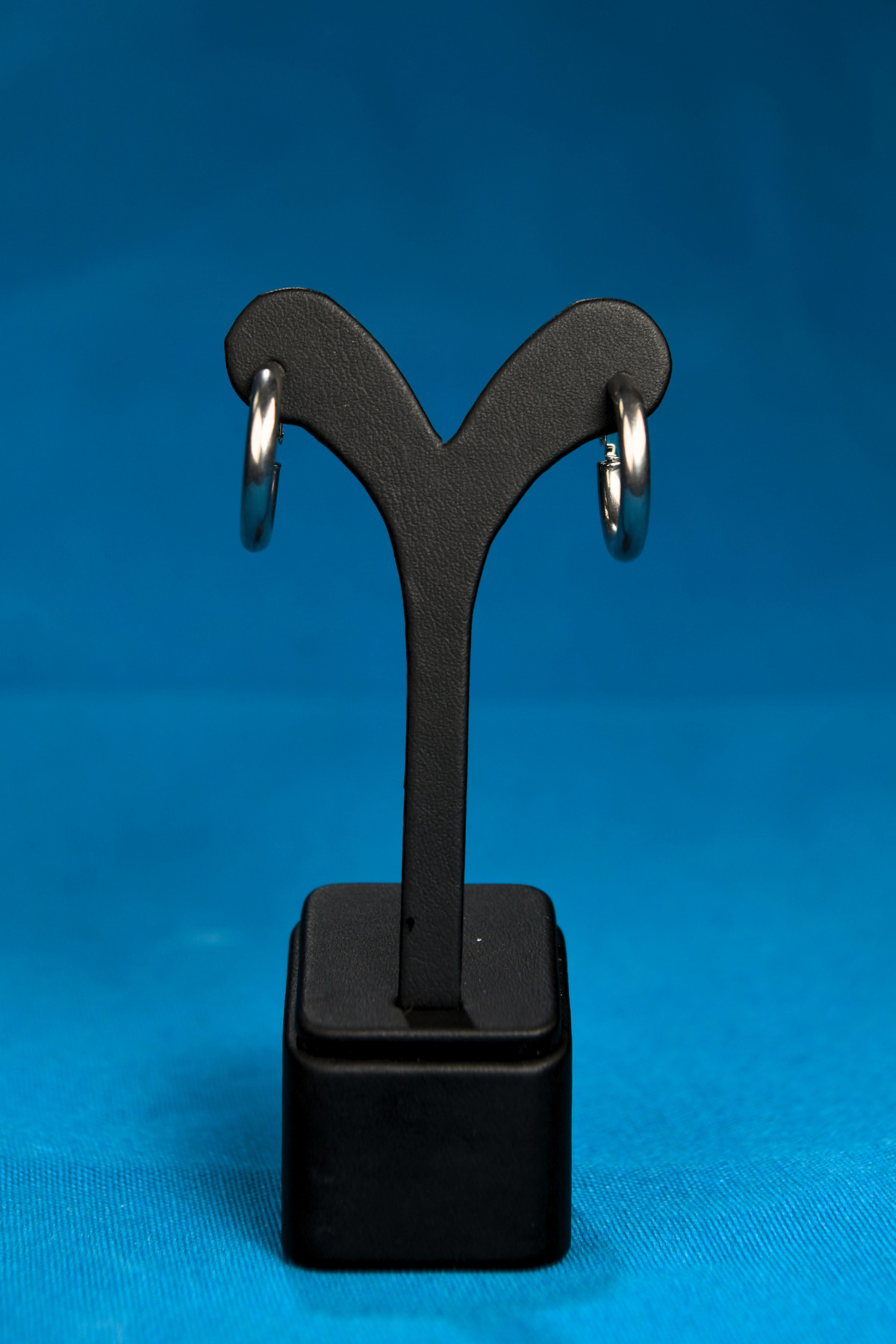 Yaylı Halka Model Çiftli Kadın Çelik Küpe